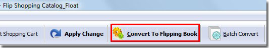 Converting To Flipping Book