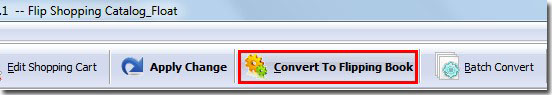 Convert to Flipping Book