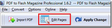 click edit pages