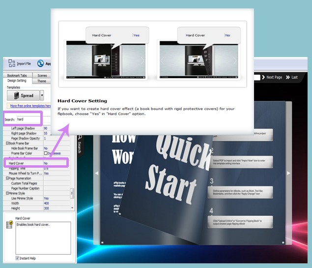 How Can Users Add Hard Cover to Flipbooks